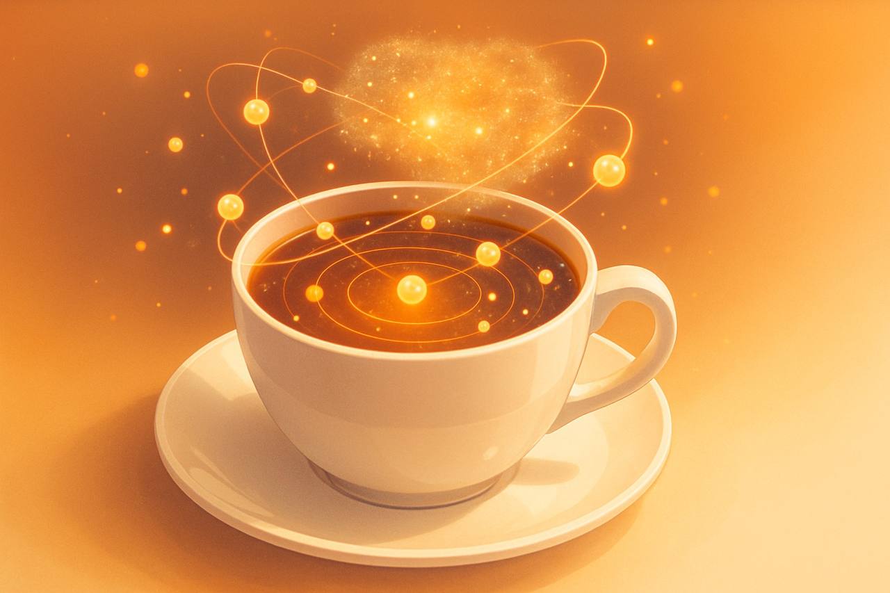 コーヒーカップの中で踊る量子